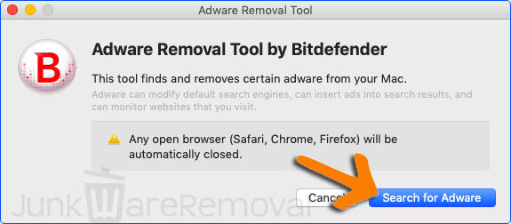 why my mac is prompting adware cleaner download